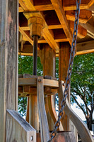 Old Wooden Well Mechanism