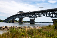 Coleman Bridge Over Water