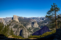 Half Dome in Yosemite Valley