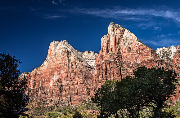 Zion National Park Sandstone Cliffs