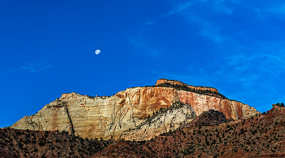 Zion National Park Moonscape