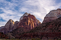 Zion National Park Mountain Peaks