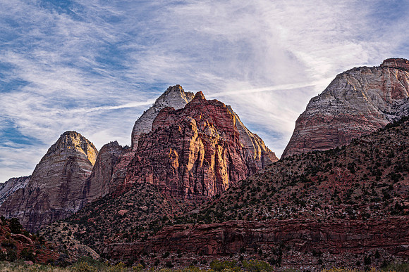 Zion National Park Mountain Peaks