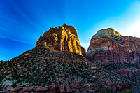 Zion National Park Sandstone Peaks