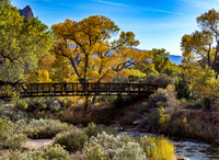 Autumn Riverside Bridge