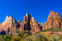 Zion National Park Autumn Landscape