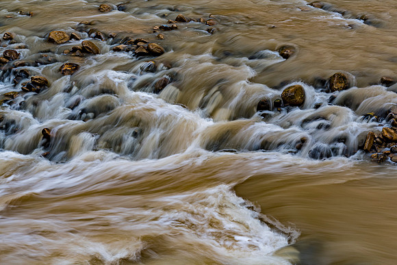 Turbulent River Flow