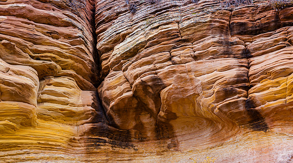 Layered Sandstone Formations