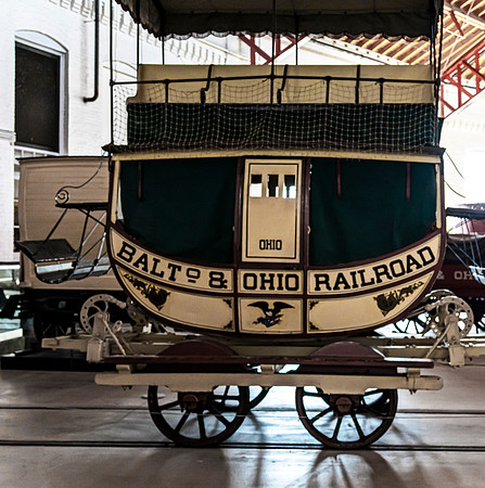 Historic B&O Railroad Passenger Car