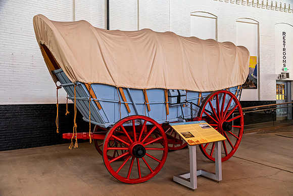 Covered Wagon Display