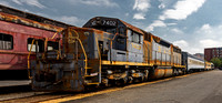 Weathered B&O Locomotive 7402