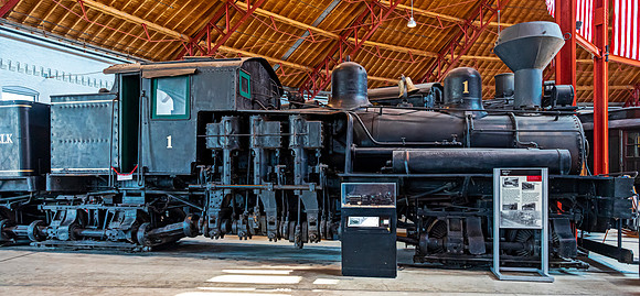 Historic Steam Locomotive Number 1
