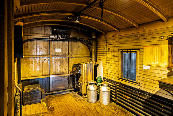 Historic Train Carriage Interior