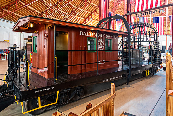 Baltimore & Ohio Railroad Caboose
