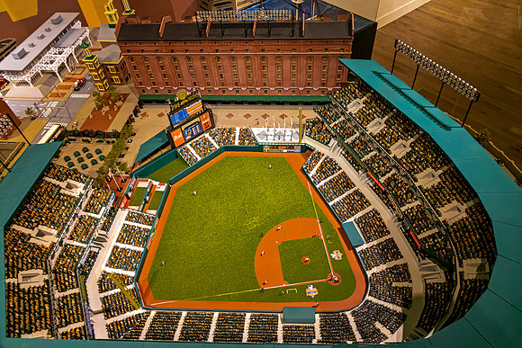 Oriole Park at Camden Yards Miniature Model