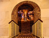 Arched Hallway and Prayer Area