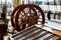 Historic Ship's Wheel in Baltimore