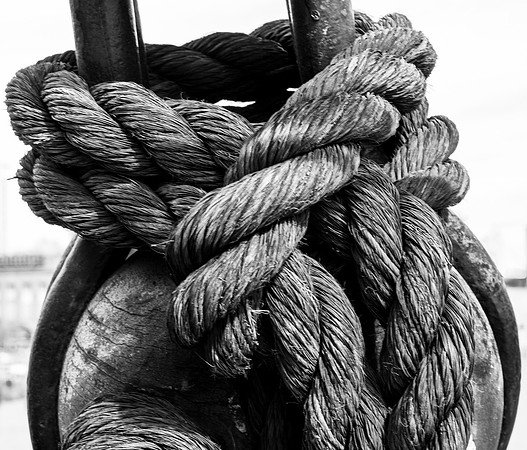 Ropes on Post