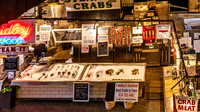 Bustling Seafood Market Display