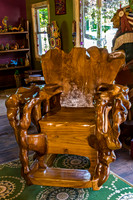 Rustic Wooden Chair in Bethlehem