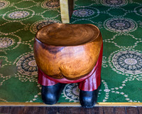 Whimsical Wooden Stool