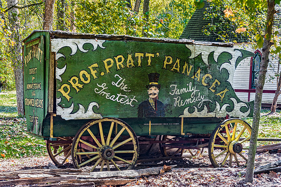 Prof. Pratt's Panacea Wagon