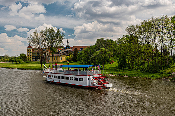 Paddlewheel Boat in Frankenmuth