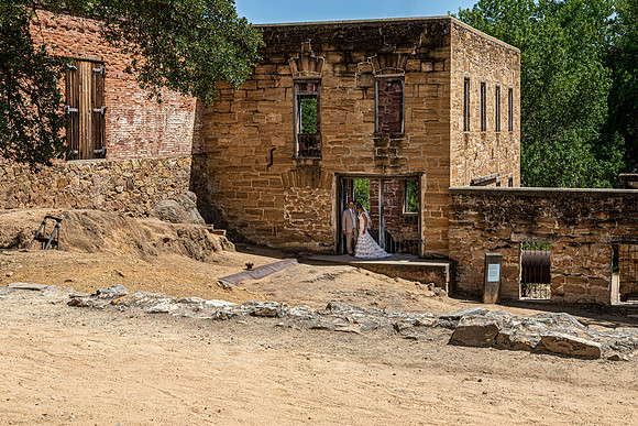 Couple in Stone Ruins