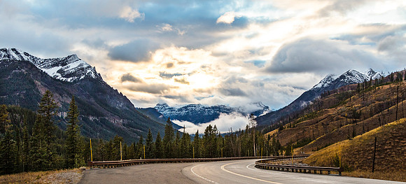 Mountain Road in Cooke City