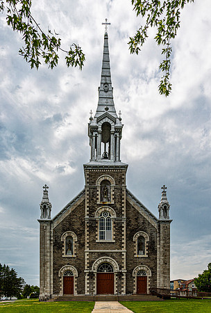 Historic Church in Saint-Célestin