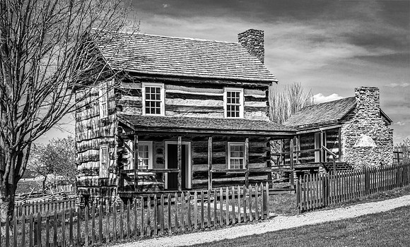 Historic Log Cabin in Pennsylvania