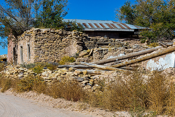 Ruined Adobe Building