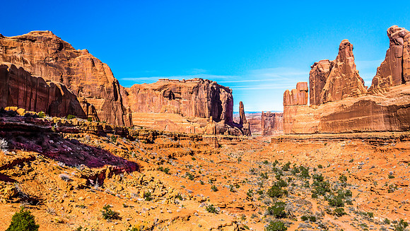 Park Avenue Scenic Vista, Arches National Park