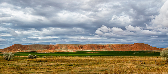 Wyoming Mesa Landscape