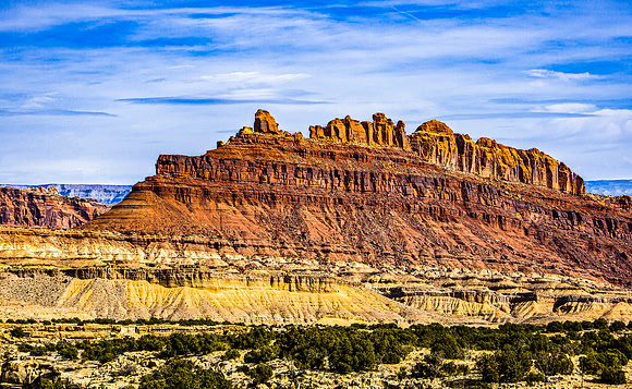 Desert Landscape Red Rock Formations