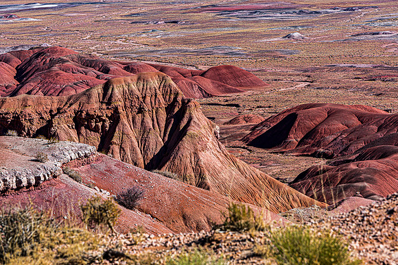 Painted Desert Geological Formations