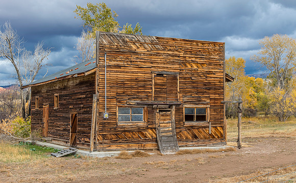 Old Wooden Building, Wyoming