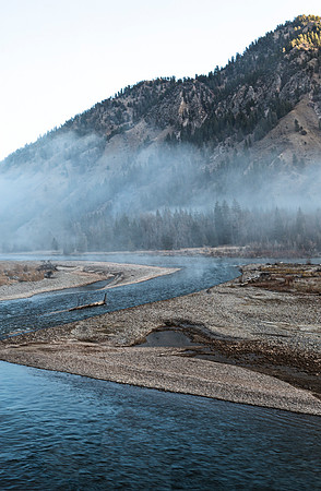 Misty River Valley